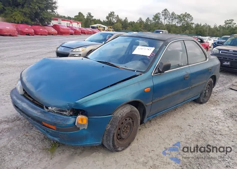 1993 Subaru Impreza L Plus from USA, damaged, VIN JF1GC2449PK523665